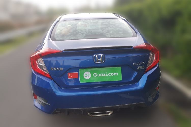Used Honda Civic 2019 220TURBO CVT Dynamic Edition China VI Emission Standard Rear