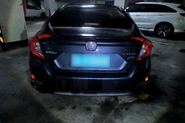 Used Honda Civic 2019 220TURBO CVT Dynamic Edition China VI Rear
