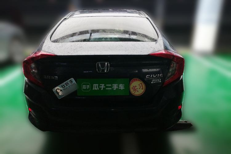 Used Honda Civic 2019 220TURBO CVT Power Edition China VI Emission Standard Rear