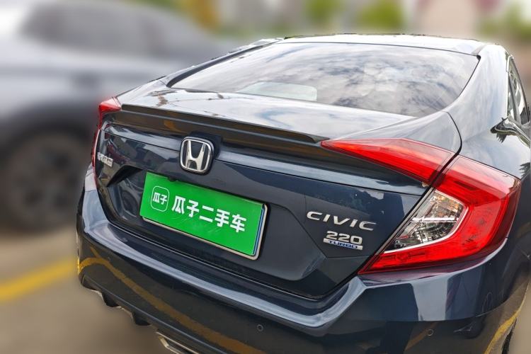 Used Honda Civic 2019 220TURBO CVT Dynamic Edition China VI Emission Standard Rear