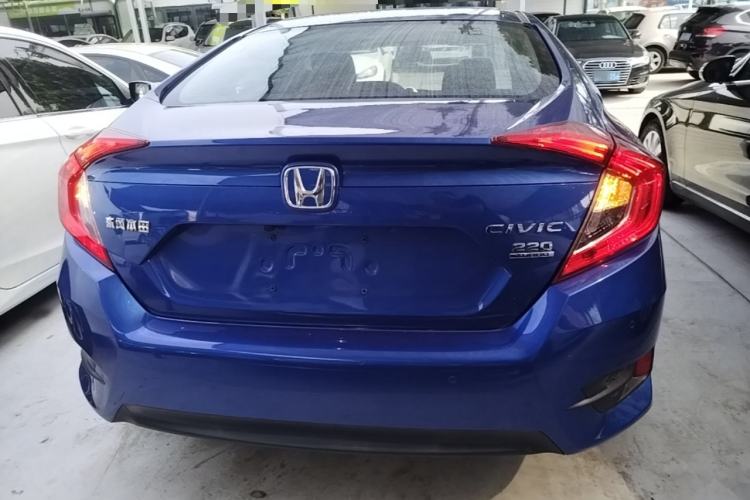Used Honda Civic 2019 220TURBO CVT Dynamic Edition China VI Rear