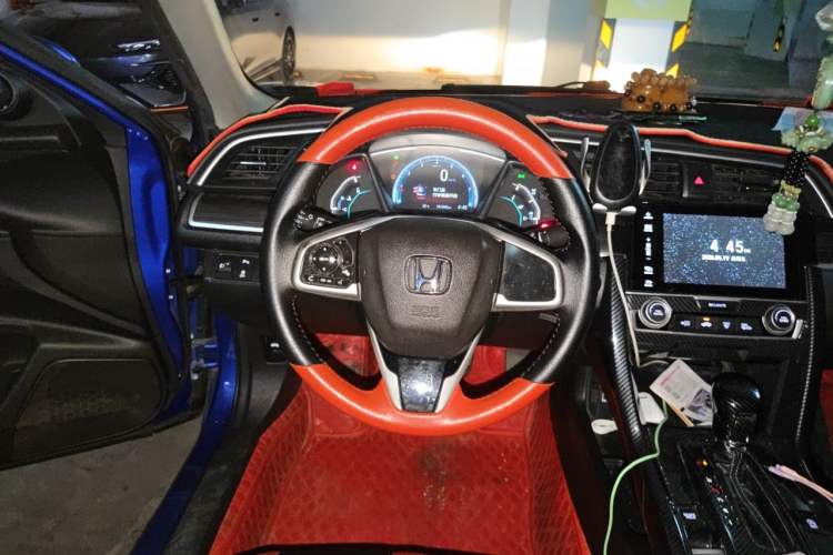 Used Honda Civic 2019 220TURBO CVT Dynamic Edition China VI Steering Wheel