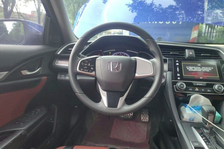 Used Honda Civic 2019 220TURBO CVT Dynamic Edition China V Emission Standard Steering Wheel