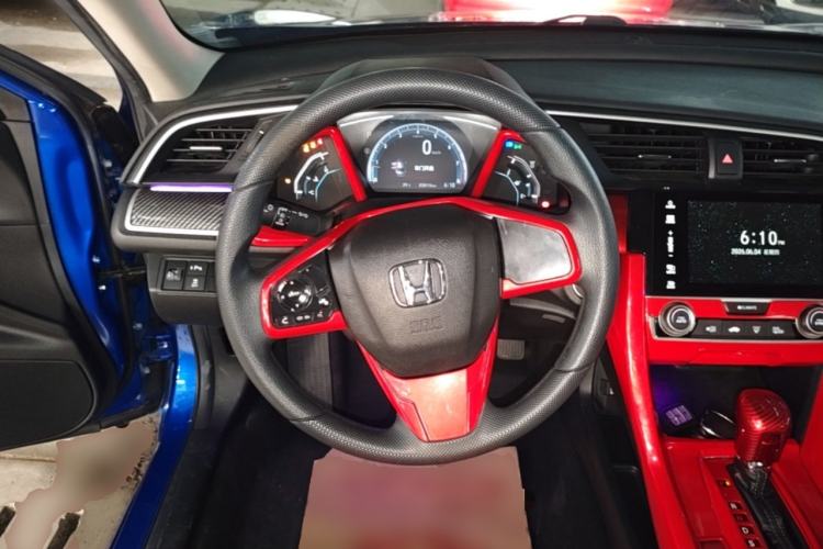 Used Honda Civic 2019 220TURBO CVT Dynamic Edition China VI Steering Wheel