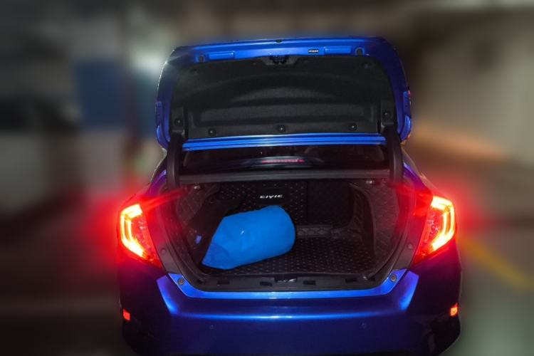 Used Honda Civic 2019 220TURBO CVT Dynamic Edition China VI Trunk