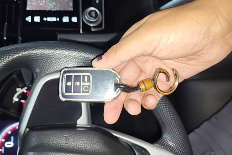 Used Honda Civic 2019 220TURBO CVT Dynamic Edition China V Emission Standard Vehicle Key