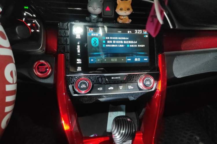 Used Honda Civic 2019 220TURBO CVT Dynamic Edition China VI Emission Standard Audio And AC Panel