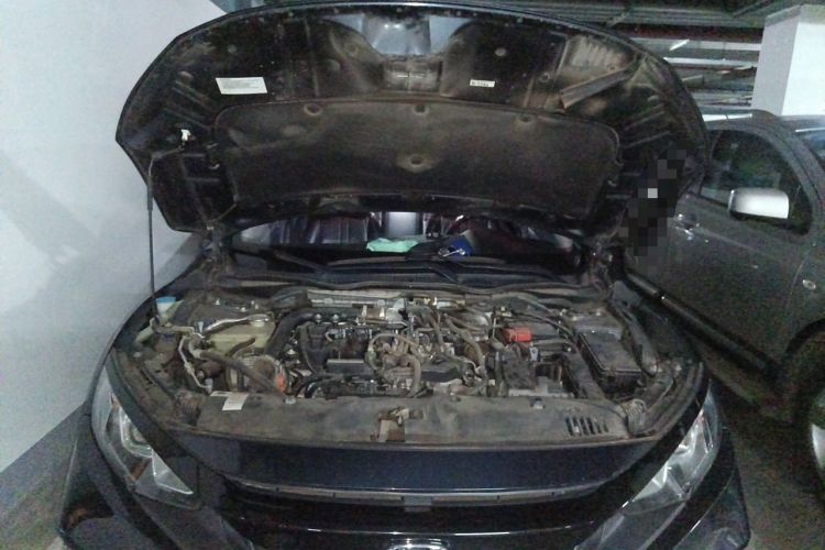 Used Honda Civic 2019 180TURBO CVT Shangdong Edition China VI Engine Bay