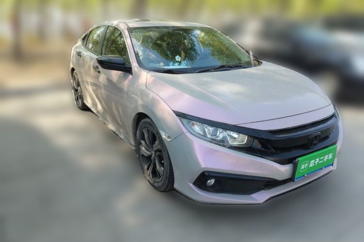 Used Honda Civic 2019 220TURBO CVT Dynamic Edition China VI Emission Standard Front Right 45 Deg