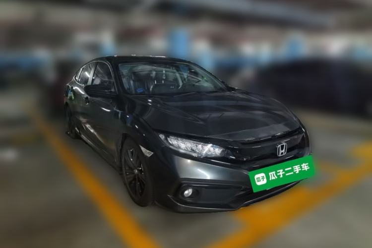 Used Honda Civic 2019 220TURBO CVT Dynamic Edition China VI Emission Standard Front Right 45 Deg