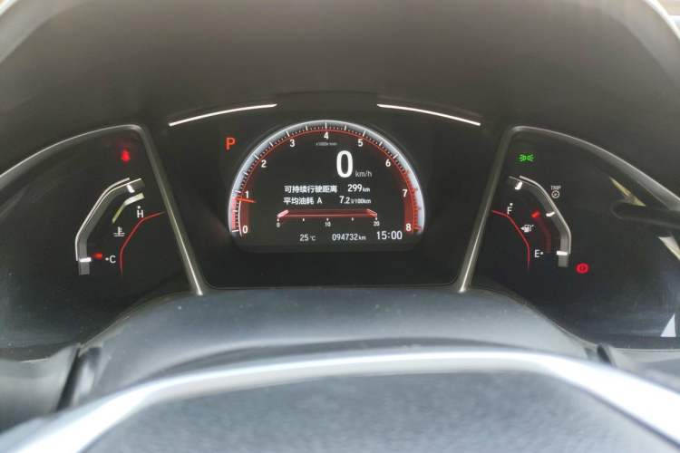 Used Honda Civic 2019 220TURBO CVT Dynamic Edition China VI Emission Standard Instrument Cluster