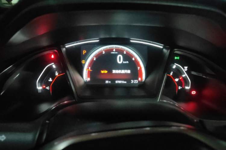 Used Honda Civic 2019 220TURBO CVT Dynamic Edition China VI Emission Standard Instrument Cluster