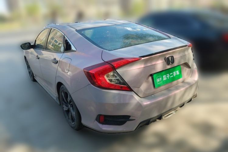 Used Honda Civic 2019 220TURBO CVT Dynamic Edition China VI Emission Standard Rear Left 45 Deg
