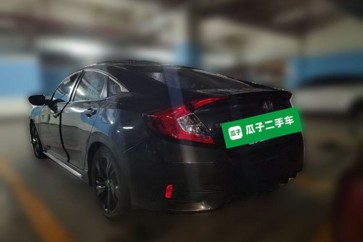 Used Honda Civic 2019 220TURBO CVT Dynamic Edition China VI Emission Standard Rear Left 45 Deg