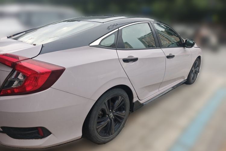 Used Honda Civic 2019 220TURBO CVT Dynamic Edition China VI Emission Standard Rear Right 45 Deg