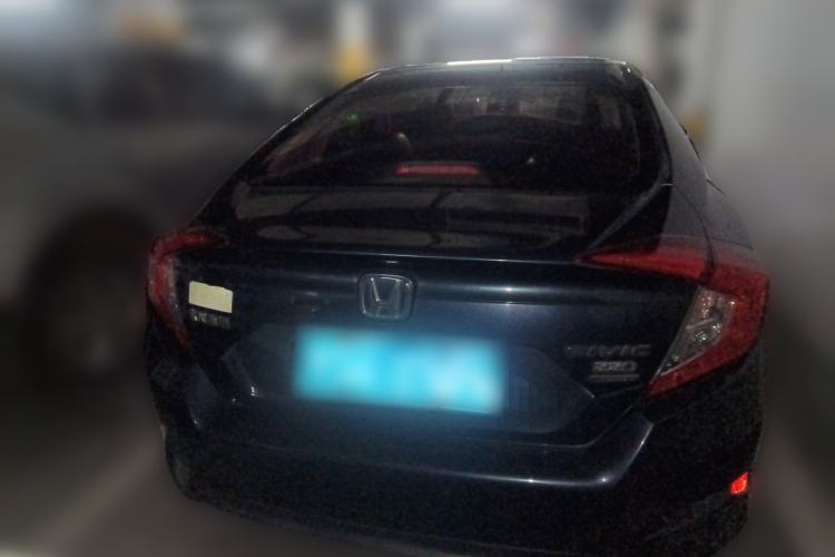 Used Honda Civic 2019 180TURBO CVT Shangdong Edition China VI Rear