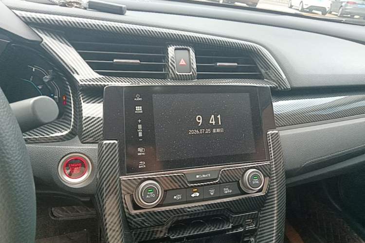 Used Honda Civic 2019 220TURBO CVT Dynamic Edition China VI Audio And AC Panel