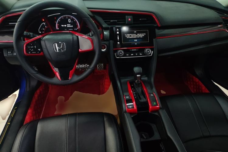 Used Honda Civic 2019 220TURBO CVT Dynamic Edition China VI Emission Standard Center Console
