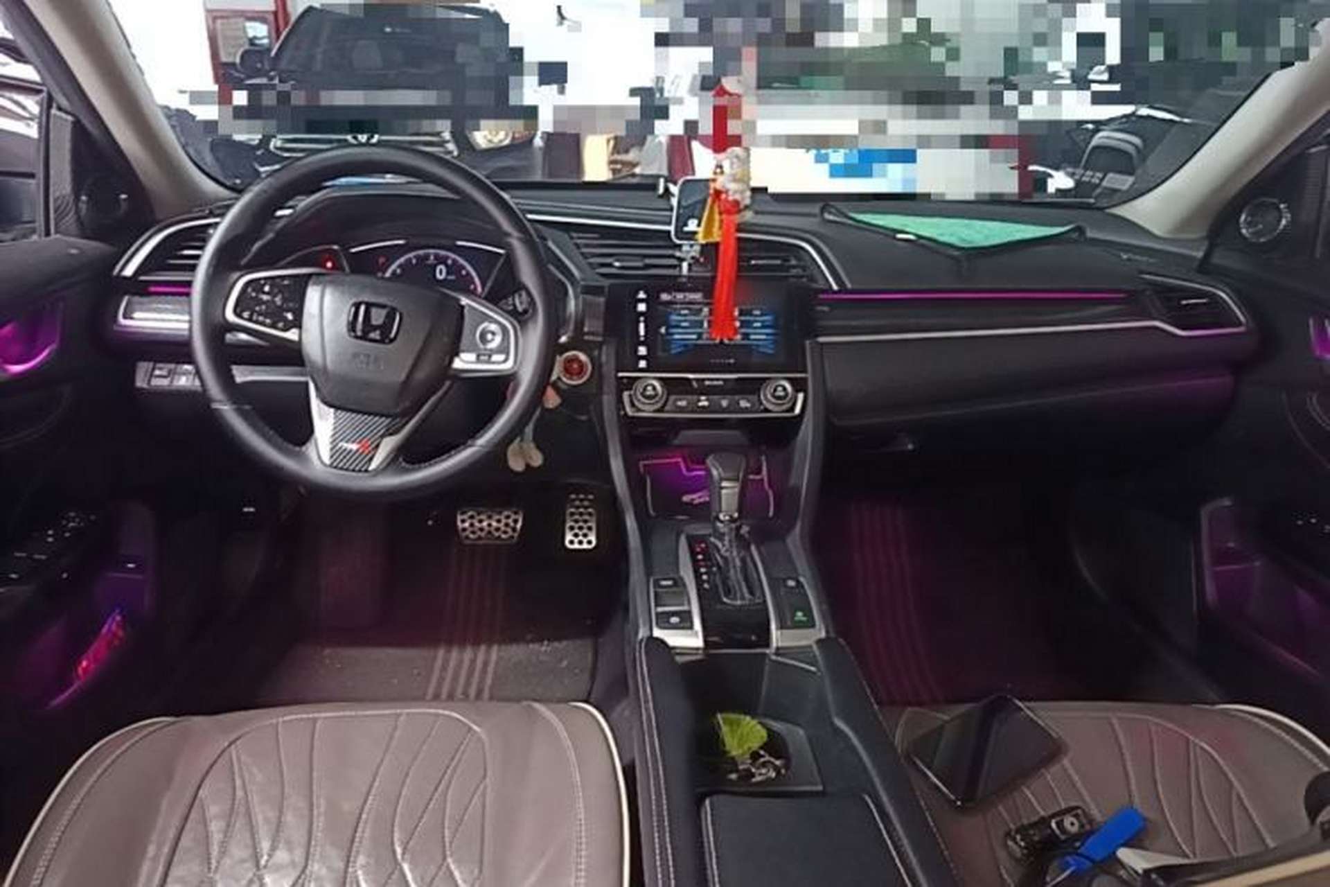 Used Honda Civic 2019 220TURBO CVT Dynamic Edition China VI Emission Standard Center Console