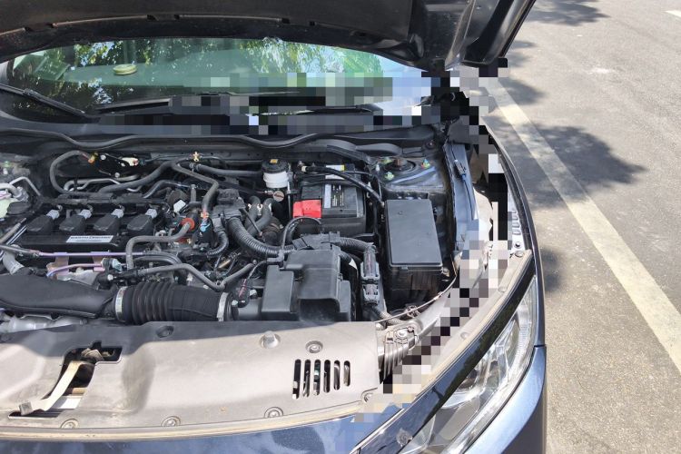 Used Honda Civic 2019 220TURBO CVT Dynamic Edition China VI Engine Bay Left