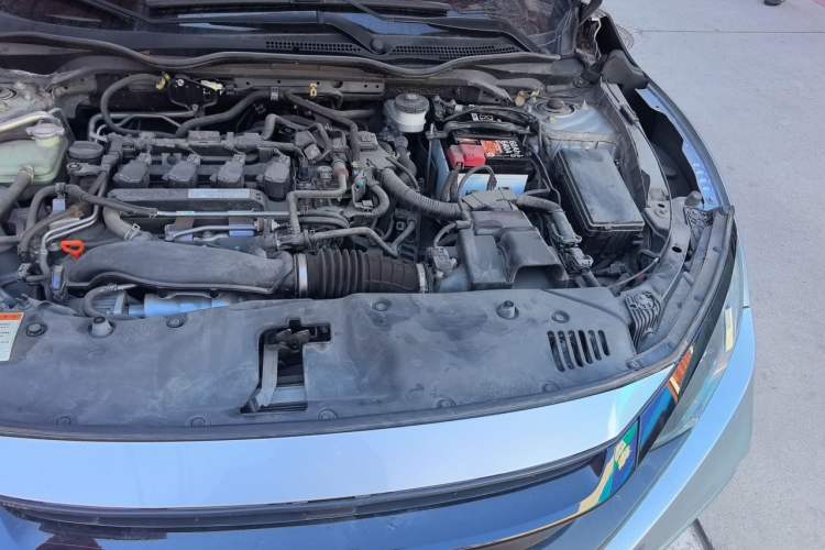 Used Honda Civic 2019 220TURBO CVT Dynamic Edition China VI Engine Bay Left