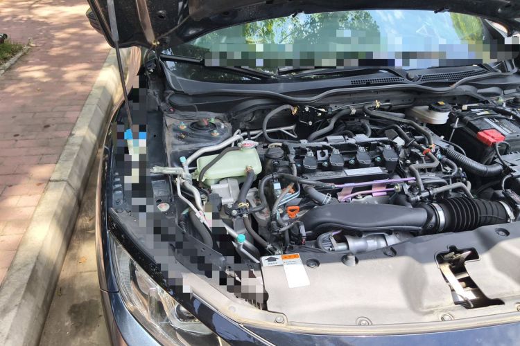 Used Honda Civic 2019 220TURBO CVT Dynamic Edition China VI Engine Bay Right