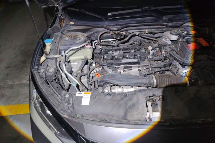 Used Honda Civic 2019 220TURBO CVT Dynamic Edition China VI Engine Bay Right
