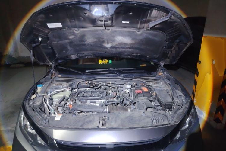 Used Honda Civic 2019 220TURBO CVT Dynamic Edition China VI Engine Bay