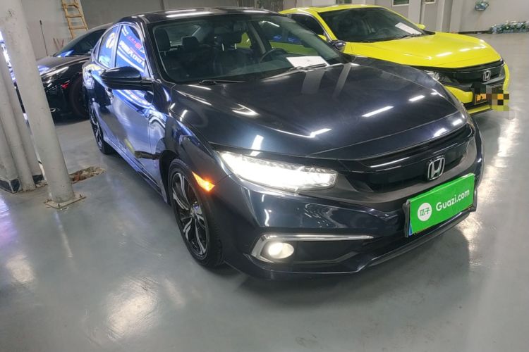 Used Honda Civic 2019 220TURBO CVT Power Edition China VI Emission Standard Front Right 45 Deg
