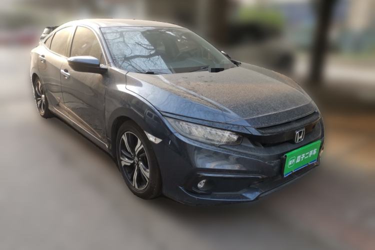 Used Honda Civic 2019 220TURBO CVT Power Edition China VI Emission Standard Front Right 45 Deg