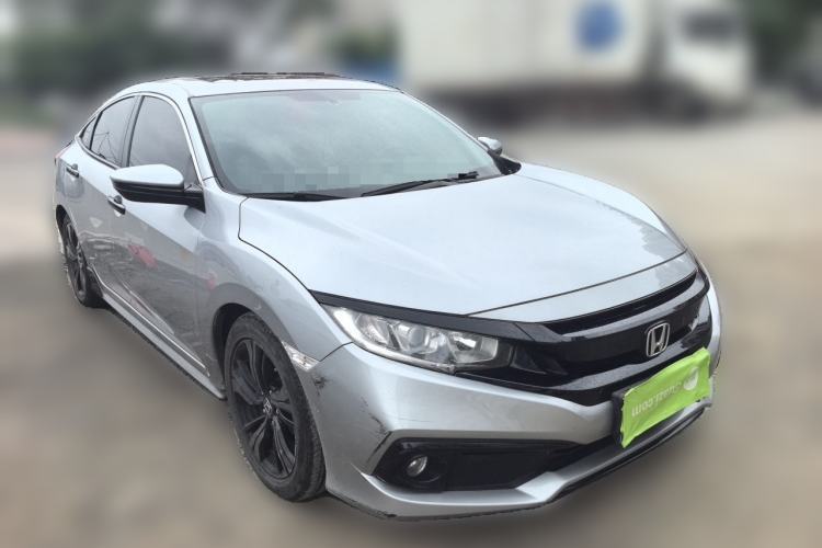Used Honda Civic 2019 220TURBO CVT Dynamic Edition China V Emission Standard Front Right 45 Deg