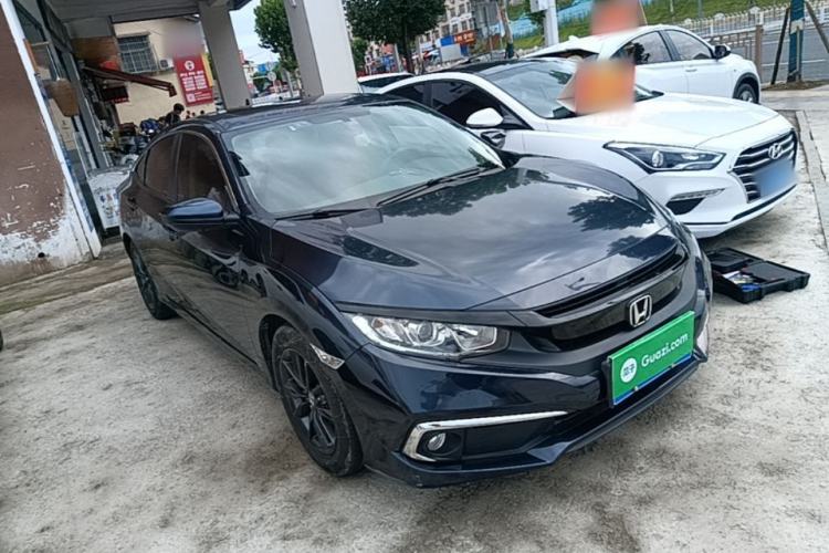 Used Honda Civic 2019 220TURBO CVT Dynamic Edition China VI Front Right 45 Deg