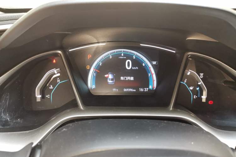 Used Honda Civic 2019 220TURBO CVT Power Edition China VI Emission Standard Instrument Cluster