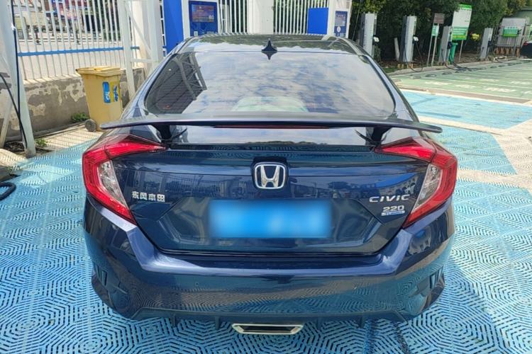 Used Honda Civic 2019 220TURBO CVT Dynamic Edition China VI Emission Standard Rear