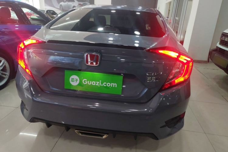 Used Honda Civic 2019 220TURBO CVT Dynamic Edition China VI Emission Standard Rear
