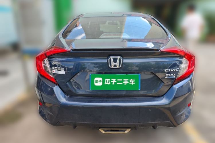 Used Honda Civic 2019 220TURBO CVT Dynamic Edition China VI Emission Standard Rear
