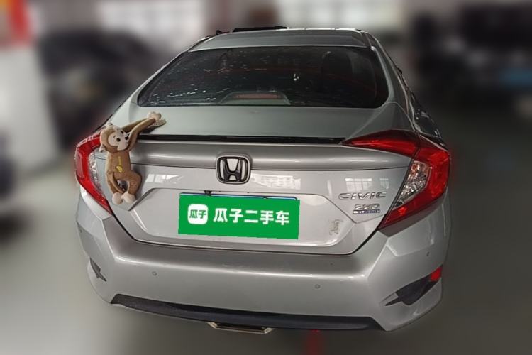 Used Honda Civic 2019 220TURBO CVT Dynamic Edition China VI Emission Standard Rear