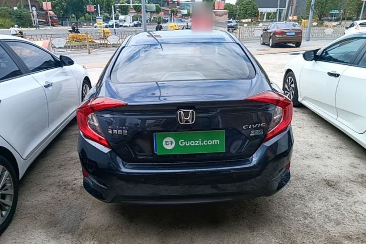Used Honda Civic 2019 220TURBO CVT Dynamic Edition China VI Rear