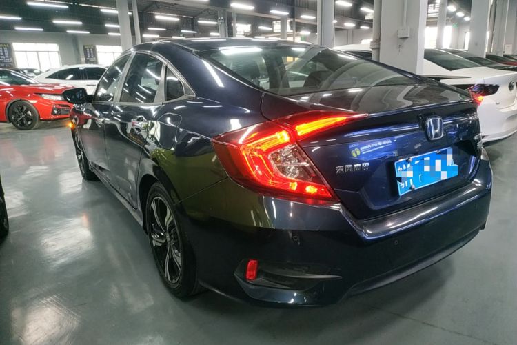 Used Honda Civic 2019 220TURBO CVT Power Edition China VI Emission Standard Rear Left 45 Deg