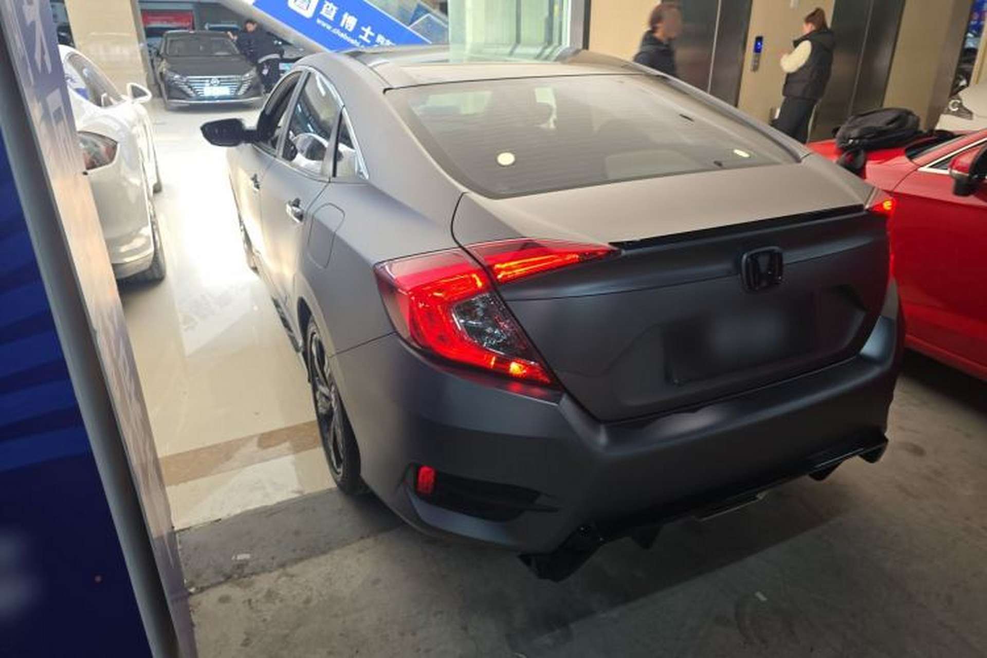 Used Honda Civic 2019 220TURBO CVT Dynamic Edition China VI Emission Standard Rear Left 45 Deg