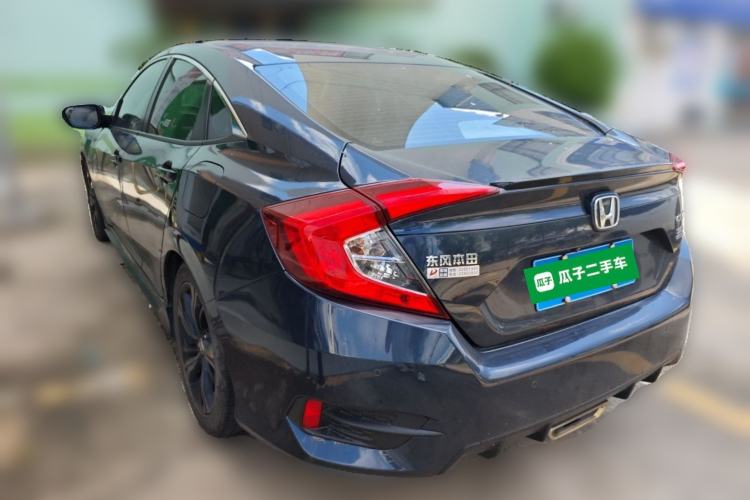Used Honda Civic 2019 220TURBO CVT Dynamic Edition China VI Emission Standard Rear Left 45 Deg