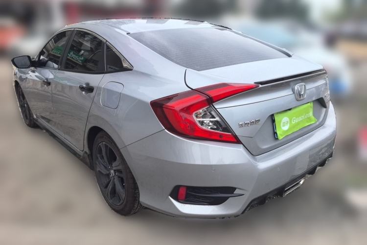 Used Honda Civic 2019 220TURBO CVT Dynamic Edition China V Emission Standard Rear Left 45 Deg