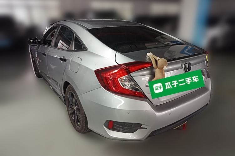 Used Honda Civic 2019 220TURBO CVT Dynamic Edition China VI Emission Standard Rear Left 45 Deg