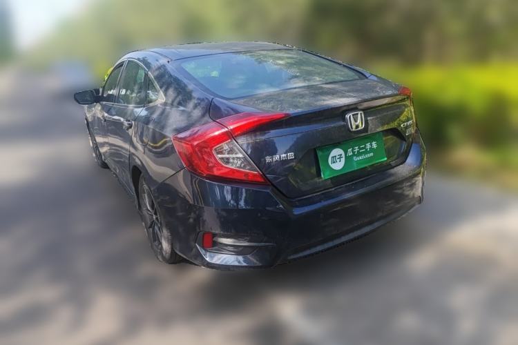 Used Honda Civic 2019 220TURBO CVT Dynamic Edition China VI Rear Left 45 Deg