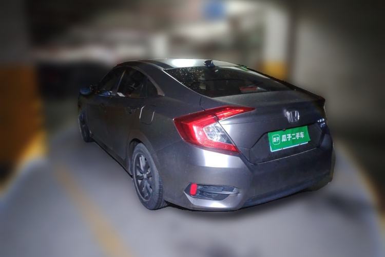 Used Honda Civic 2019 220TURBO CVT Dynamic Edition China VI Rear Left 45 Deg