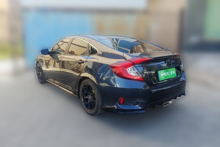 Used Honda Civic 2019 220TURBO CVT Dynamic Edition China V Emission Standard Rear Left 45 Deg