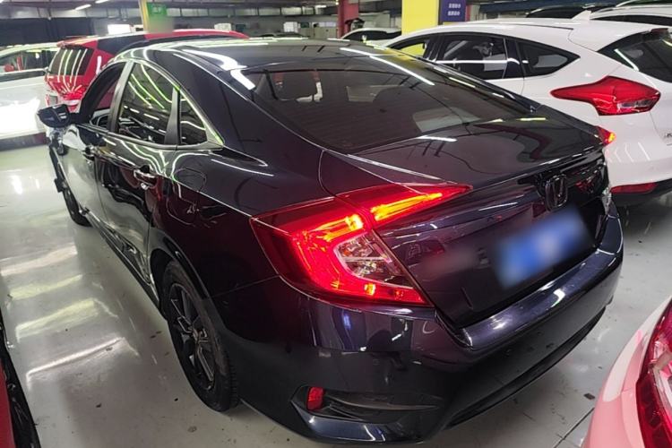 Used Honda Civic 2019 220TURBO CVT Dynamic Edition China VI Rear Left 45 Deg