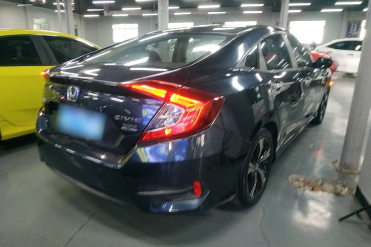 Used Honda Civic 2019 220TURBO CVT Power Edition China VI Emission Standard Rear Right 45 Deg