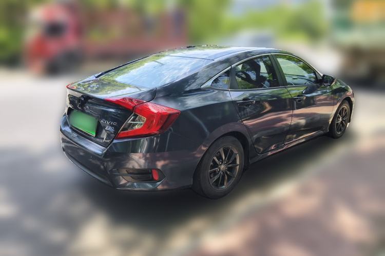 Used Honda Civic 2019 220TURBO CVT Dynamic Edition China VI Rear Right 45 Deg