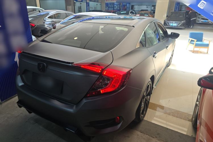 Used Honda Civic 2019 220TURBO CVT Dynamic Edition China VI Emission Standard Rear Right 45 Deg